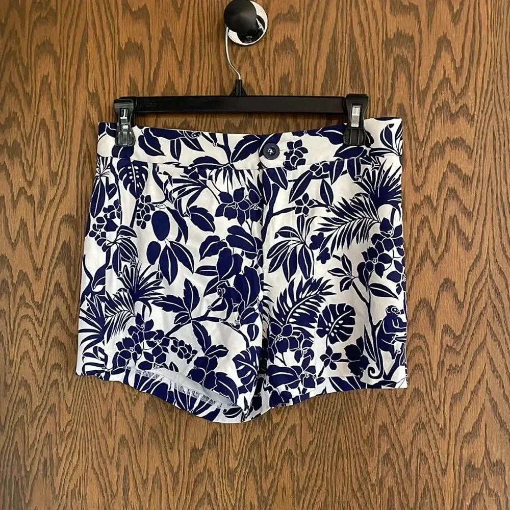 Blue and White Tori Richard’s Shorts